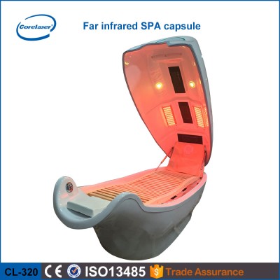 2016 Corelaser ozone sauna spa capsule infrared spa capsule led light spa capsule