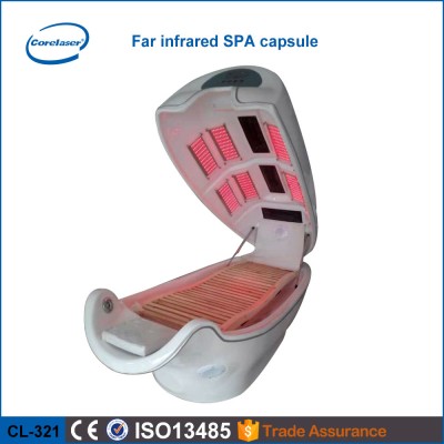 2017 Corelaser ozone sauna infrared spa capsule led light machine for sale